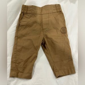 Authentic Burberry boys chino pants (6months)